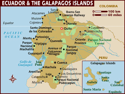 Ecuador en de Galpagos